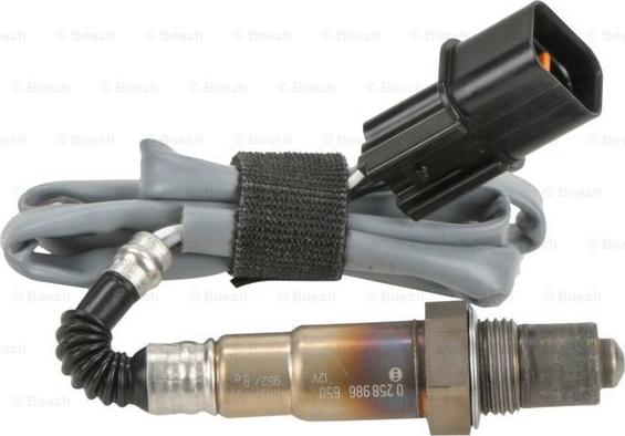 BOSCH 0 258 986 650 - Lambda zonde www.autospares.lv