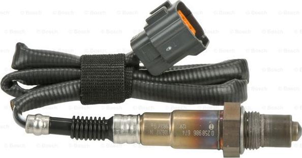 BOSCH 0 258 986 674 - Лямбда-зонд, датчик кислорода www.autospares.lv