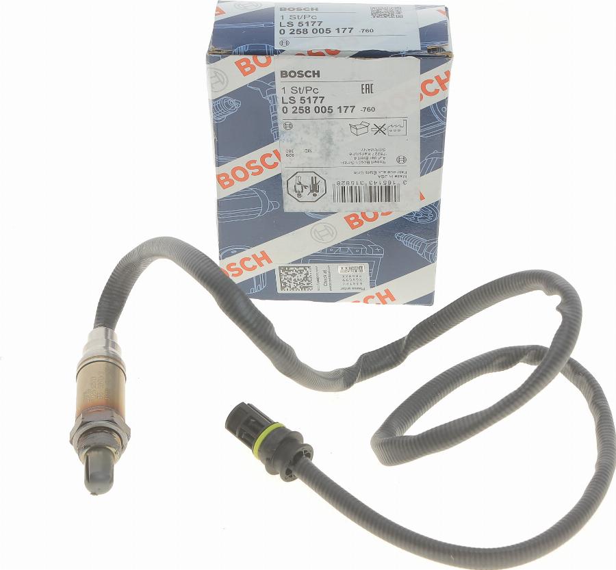 BOSCH 0 258 005 177 - Lambda zonde www.autospares.lv