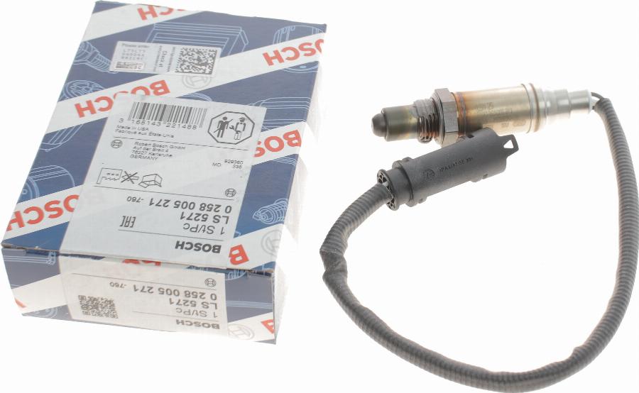 BOSCH 0 258 005 271 - Lambda zonde autospares.lv