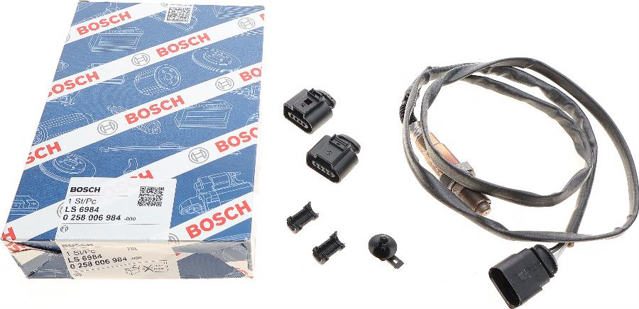 BOSCH 0 258 006 984 - Лямбда-зонд, датчик кислорода www.autospares.lv