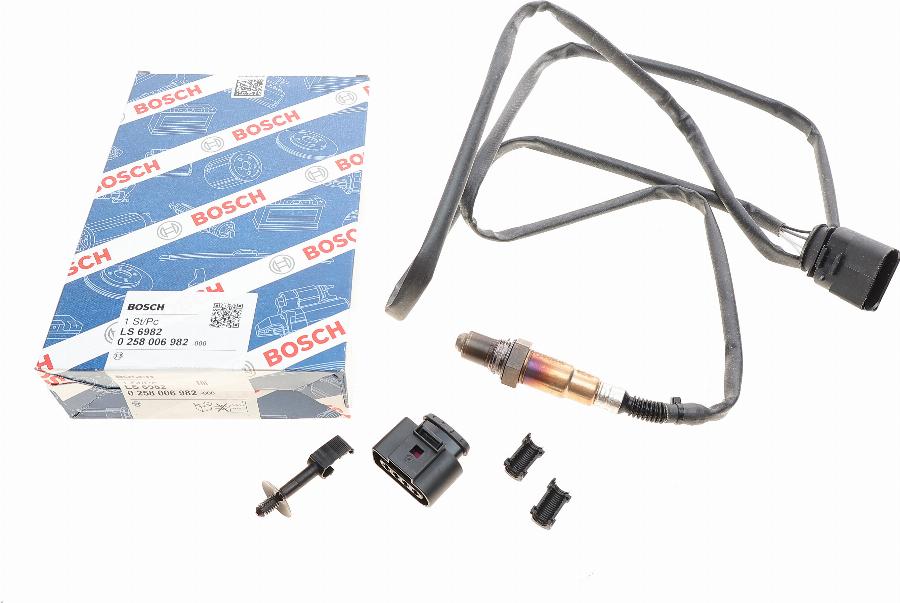 BOSCH 0 258 006 982 - Лямбда-зонд, датчик кислорода www.autospares.lv