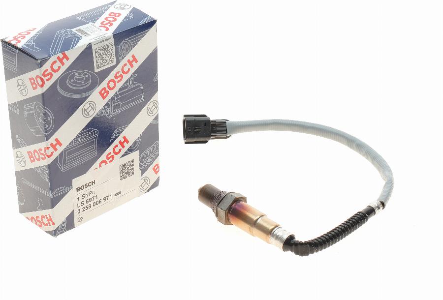 BOSCH 0 258 006 971 - Lambda zonde www.autospares.lv