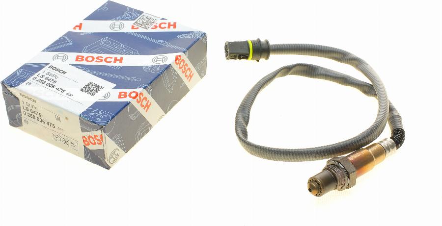 BOSCH 0 258 006 475 - Лямбда-зонд, датчик кислорода www.autospares.lv