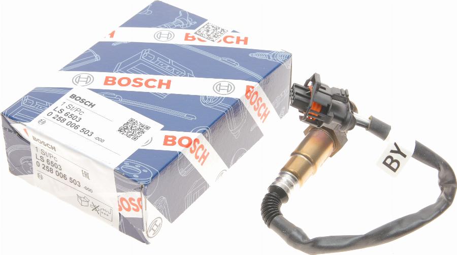 BOSCH 0 258 006 503 - Лямбда-зонд, датчик кислорода www.autospares.lv