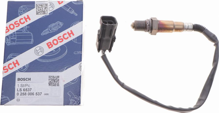 BOSCH 0 258 006 537 - Лямбда-зонд, датчик кислорода www.autospares.lv