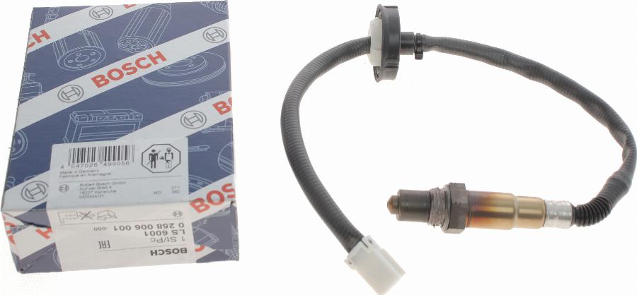 BOSCH 0 258 006 001 - Lambda Sensor www.autospares.lv