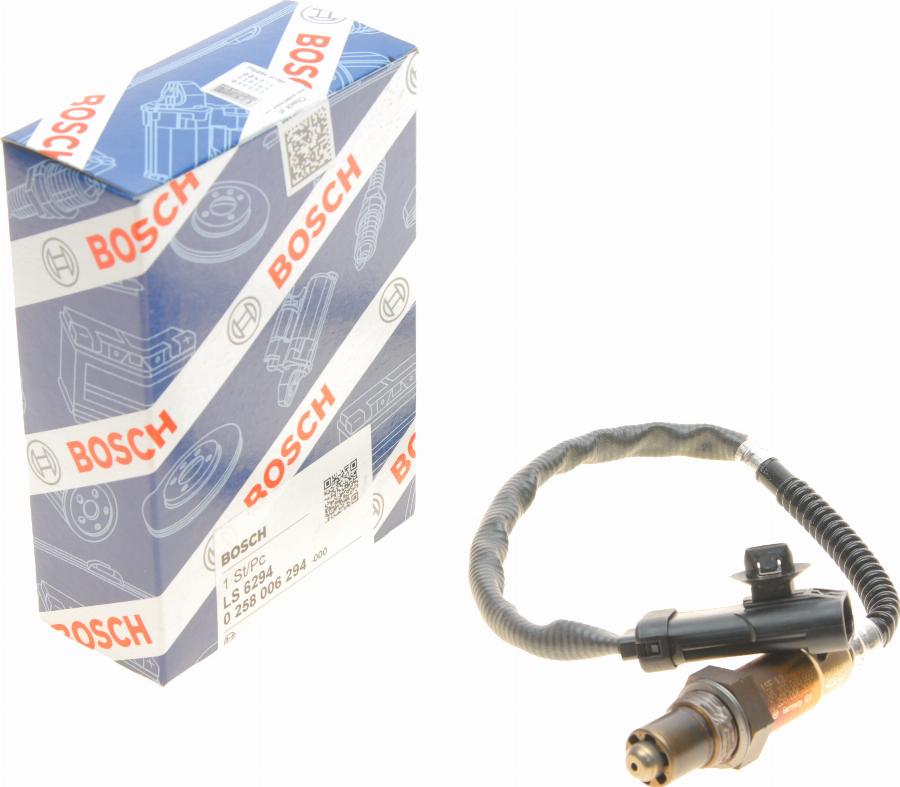 BOSCH 0 258 006 294 - Лямбда-зонд, датчик кислорода www.autospares.lv