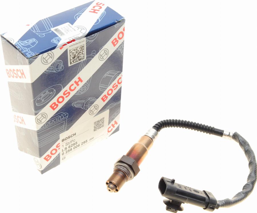 BOSCH 0 258 006 295 - Лямбда-зонд, датчик кислорода www.autospares.lv