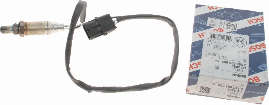 BOSCH 0 258 003 892 - Lambda Sensor www.autospares.lv