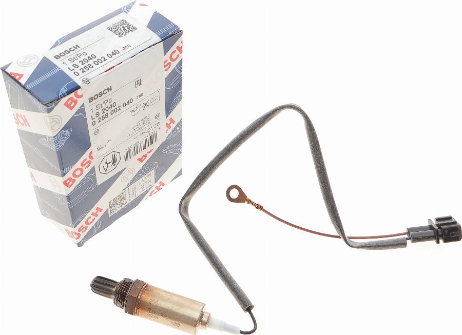 BOSCH 0 258 002 040 - Lambda zonde autospares.lv