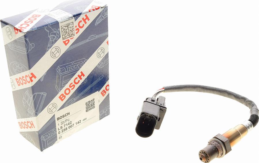 BOSCH 0 258 007 142 - Lambda Sensor www.autospares.lv