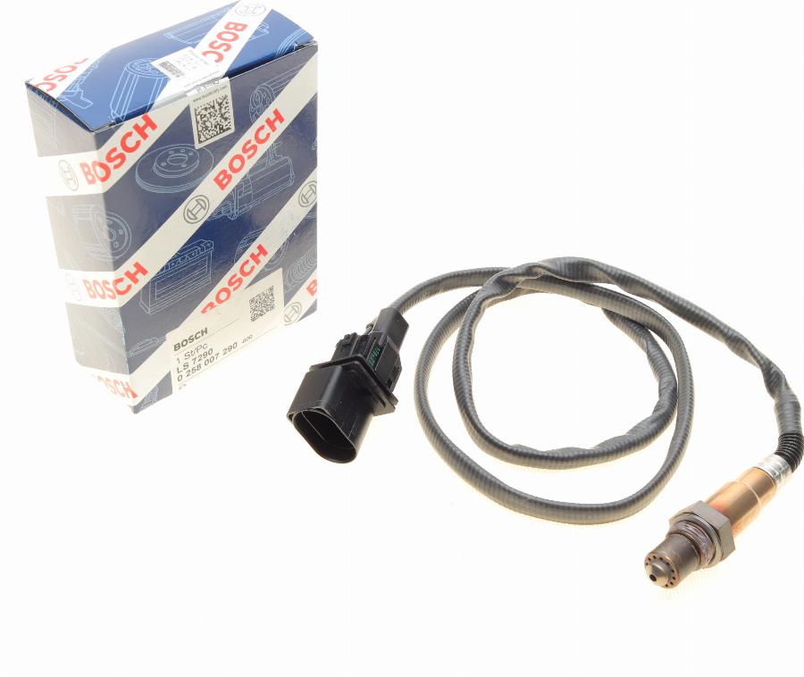 BOSCH 0 258 007 290 - Lambda zonde autospares.lv