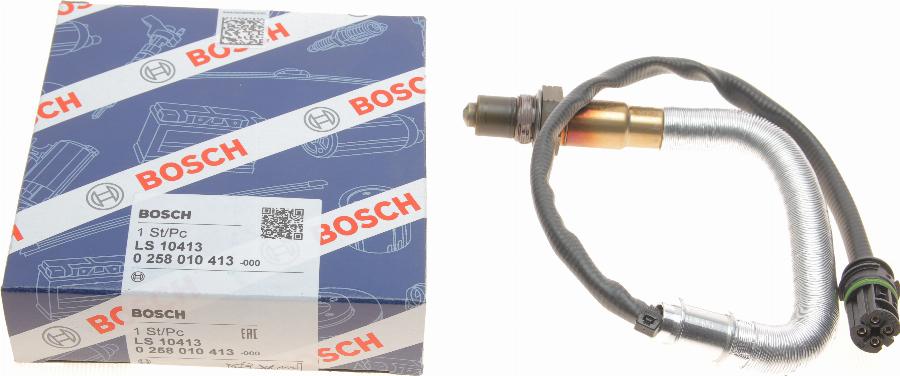 BOSCH 0 258 010 413 - Лямбда-зонд, датчик кислорода www.autospares.lv