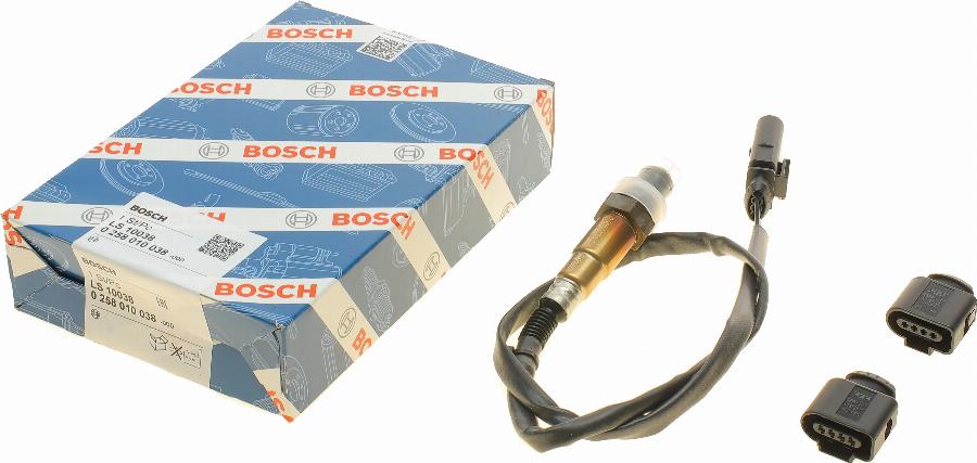 BOSCH 0 258 010 038 - Лямбда-зонд, датчик кислорода www.autospares.lv