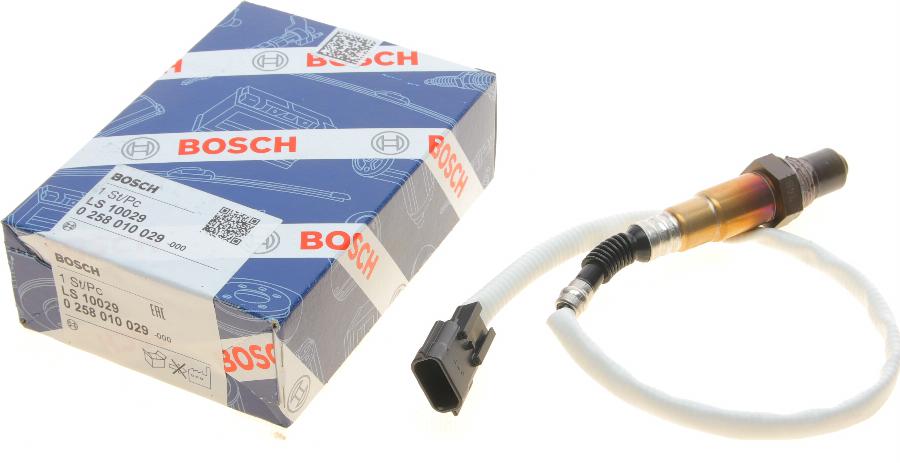 BOSCH 0 258 010 029 - Lambda zonde www.autospares.lv