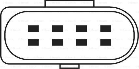 BOSCH 0 258 010 075 - Лямбда-зонд, датчик кислорода www.autospares.lv