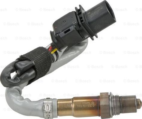 BOSCH 0 258 017 044 - Lambda zonde autospares.lv