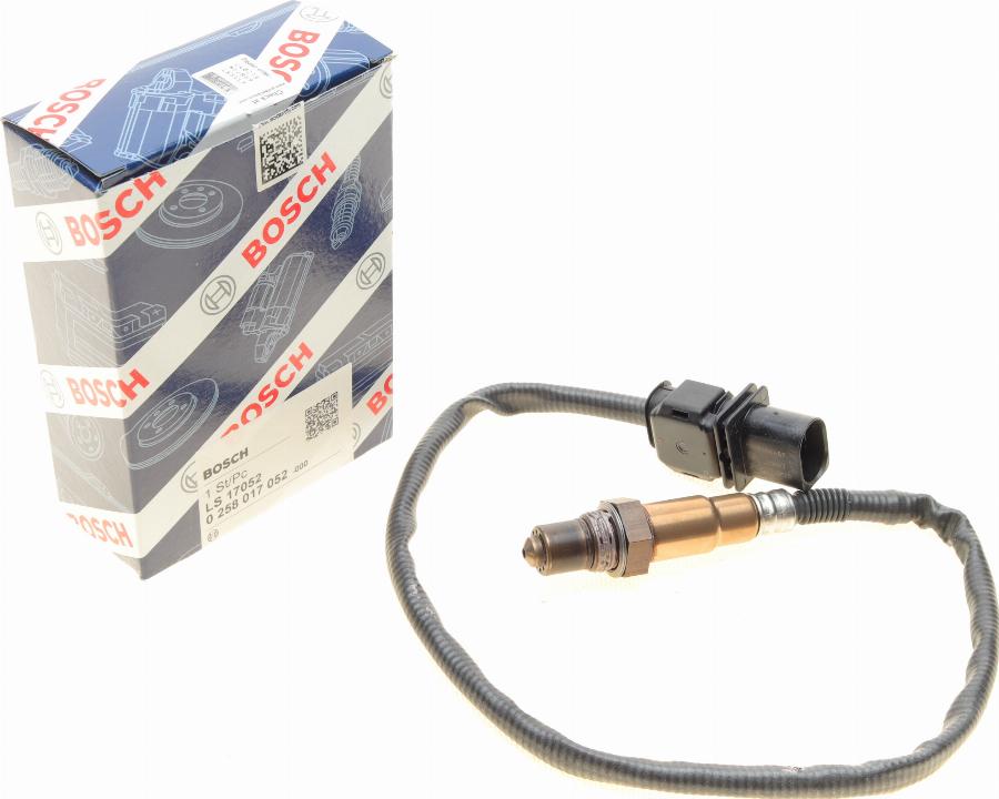 BOSCH 0 258 017 052 - Lambda Sensor www.autospares.lv