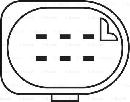 BOSCH 0 258 017 016 - Lambda zonde autospares.lv