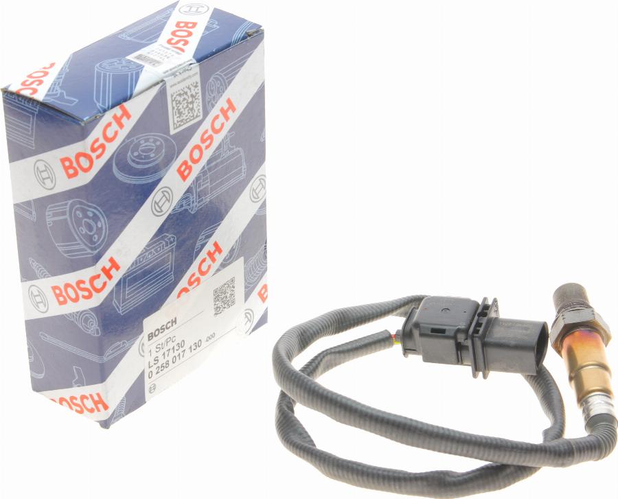 BOSCH 0 258 017 130 - Lambda zonde www.autospares.lv