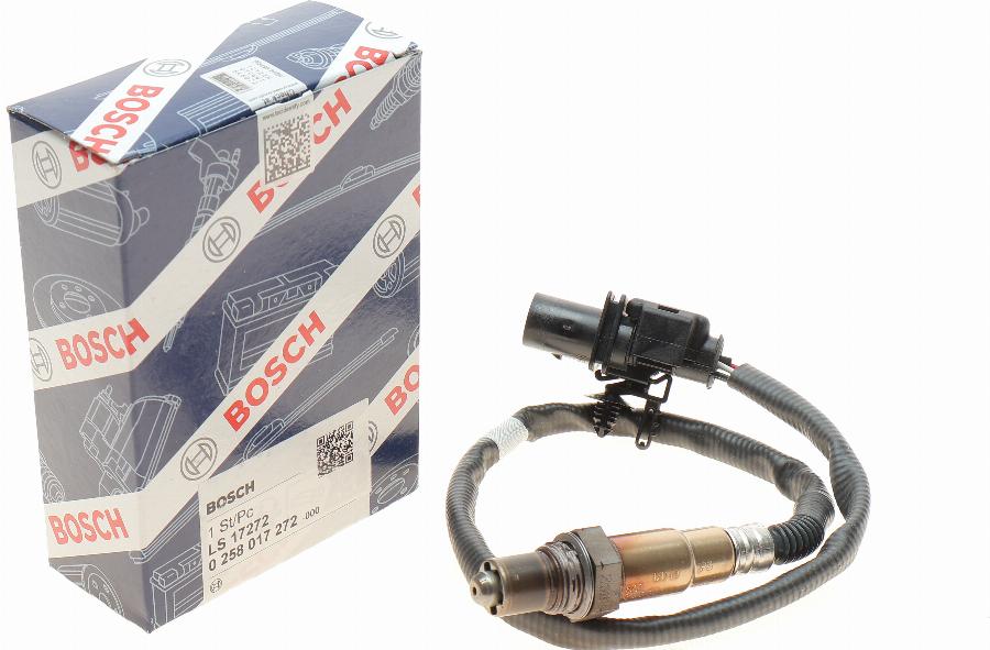 BOSCH 0 258 017 272 - Lambda Sensor www.autospares.lv