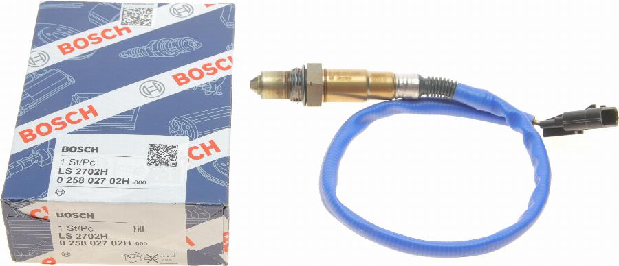 BOSCH 0 258 027 02H - Лямбда-зонд, датчик кислорода www.autospares.lv