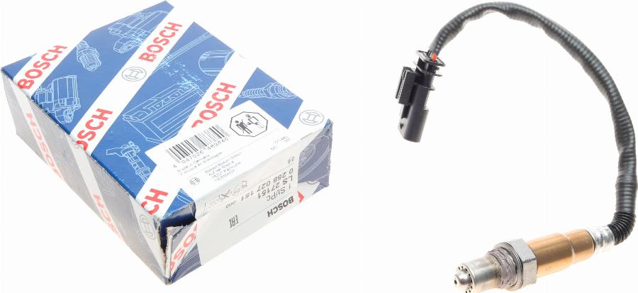 BOSCH 0 258 027 151 - Lambda zonde www.autospares.lv