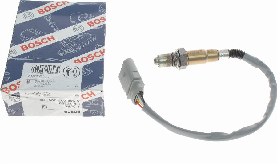 BOSCH 0 258 027 209 - Lambda zonde www.autospares.lv