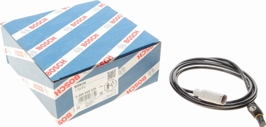 BOSCH 0 265 009 339 - Devējs, Riteņu griešanās ātrums www.autospares.lv