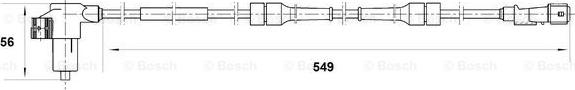 BOSCH 0 265 006 199 - Devējs, Riteņu griešanās ātrums www.autospares.lv