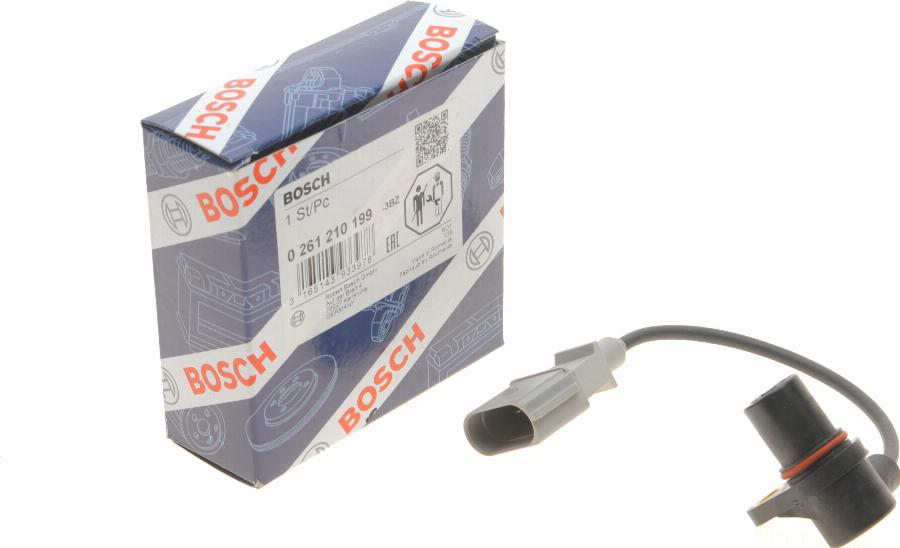 BOSCH 0 261 210 199 - Impulsu devējs, Kloķvārpsta www.autospares.lv