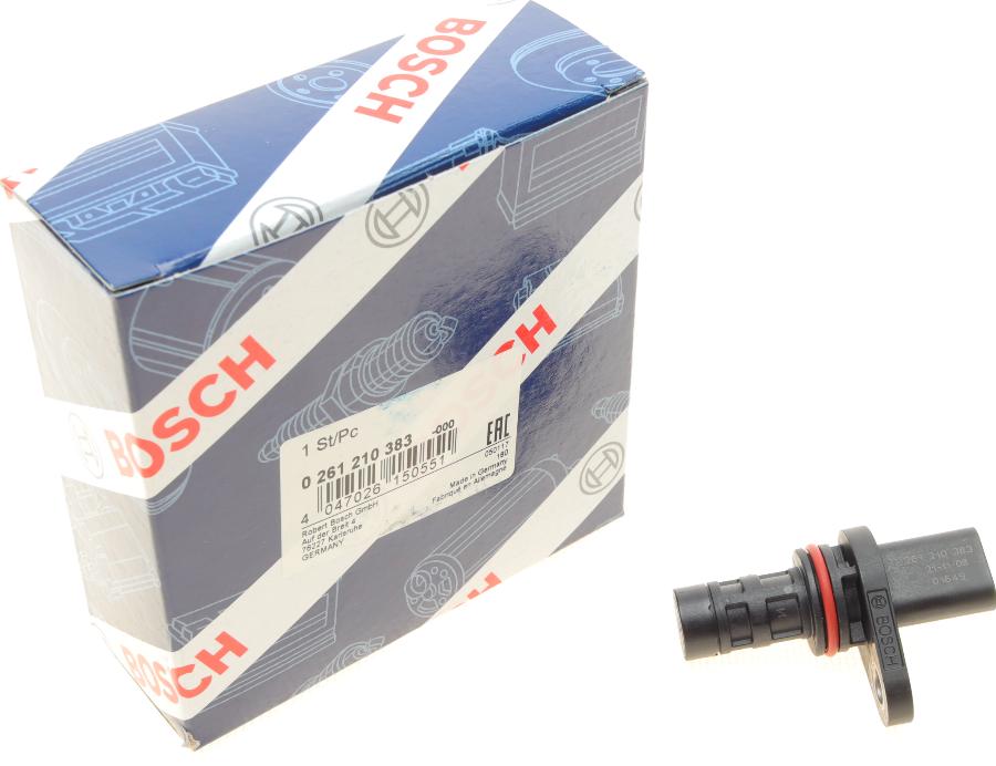 BOSCH 0 261 210 383 - Impulsu devējs, Kloķvārpsta www.autospares.lv