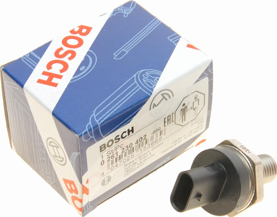 BOSCH 0 261 230 402 - Devējs, Eļļas temperatūra / spiediens autospares.lv