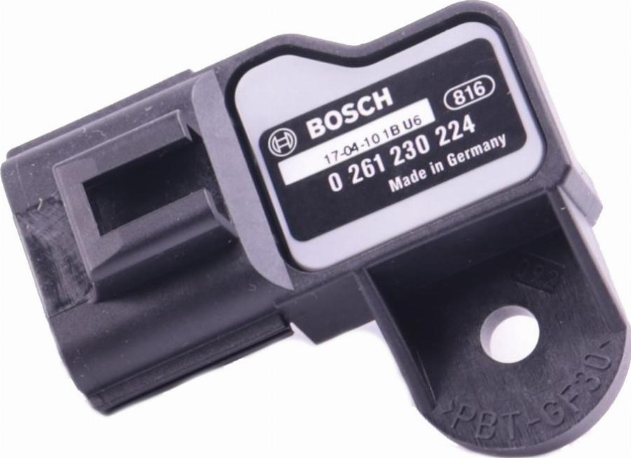 BOSCH 0 261 230 224 - Devējs, Pūtes spiediens www.autospares.lv