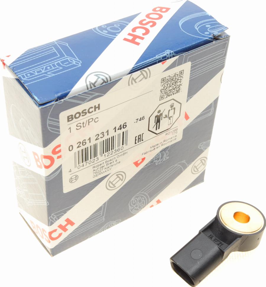 BOSCH 0 261 231 146 - Detonācijas devējs www.autospares.lv