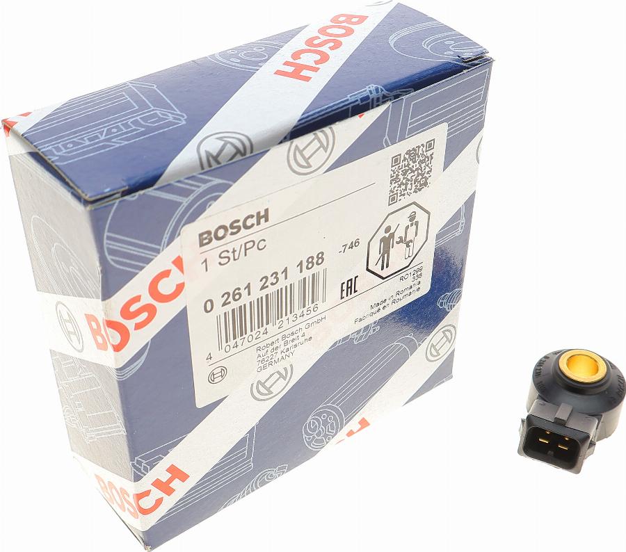 BOSCH 0 261 231 188 - Detonācijas devējs autospares.lv