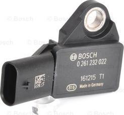 BOSCH 0 261 232 022 - Devējs, Pūtes spiediens www.autospares.lv