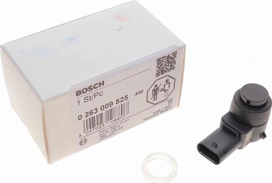 BOSCH 0 263 009 525 - Датчик, система помощи при парковке www.autospares.lv