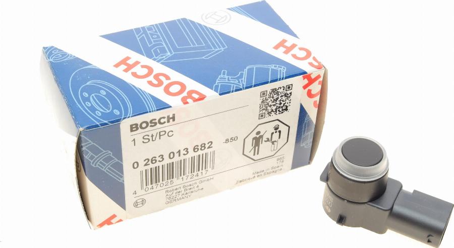 BOSCH 0 263 013 682 - Devējs, Parkošanās palīgsistēma www.autospares.lv