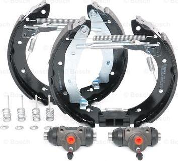 BOSCH 0 204 114 555 - Brake Shoe Set www.autospares.lv