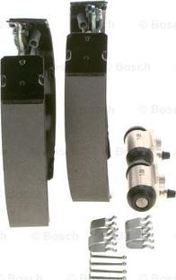 BOSCH 0 204 114 695 - Bremžu loku komplekts www.autospares.lv