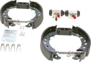 BOSCH 0 204 114 708 - Bremžu loku komplekts www.autospares.lv