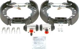 BOSCH 0 204 114 707 - Bremžu loku komplekts www.autospares.lv