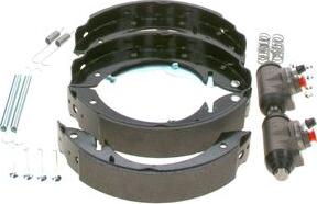 BOSCH 0 204 113 628 - Brake Shoe Set www.autospares.lv