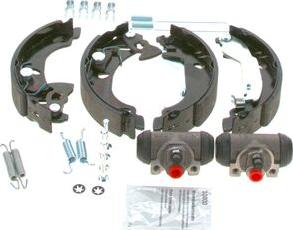 BOSCH 0 204 113 672 - Brake Shoe Set www.autospares.lv