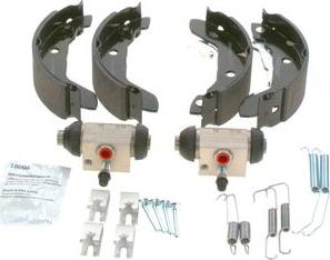 BOSCH 0 204 113 741 - Brake Shoe Set www.autospares.lv