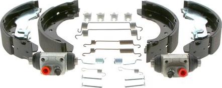 BOSCH 0 204 113 701 - Bremžu loku komplekts autospares.lv