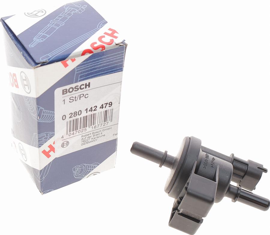 BOSCH 0 280 142 479 - Ventilācijas vārsts, Degvielas tvertne www.autospares.lv