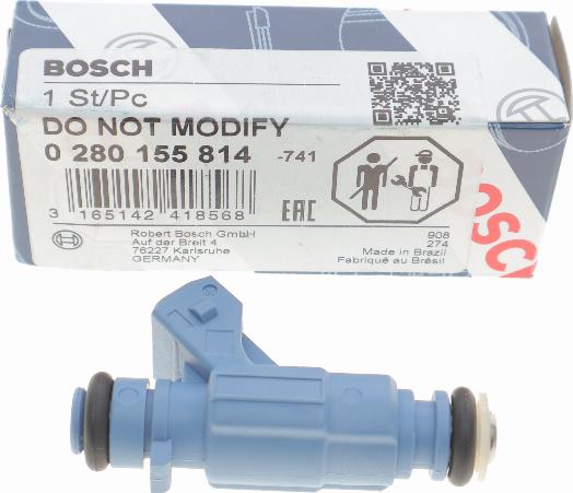 BOSCH 0 280 155 814 - Smidzinātājs www.autospares.lv